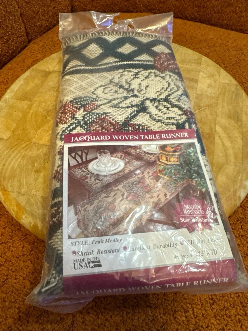 N/A jacquard woven